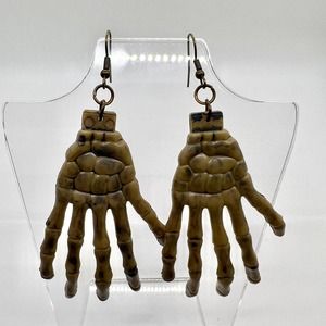 Skeleton Earrings - Hand Earrings - Claw Earrings - Halloween Earrings